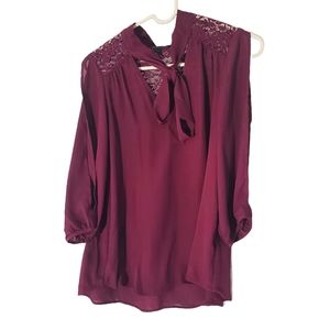 BCX Macy's Lace Blouse